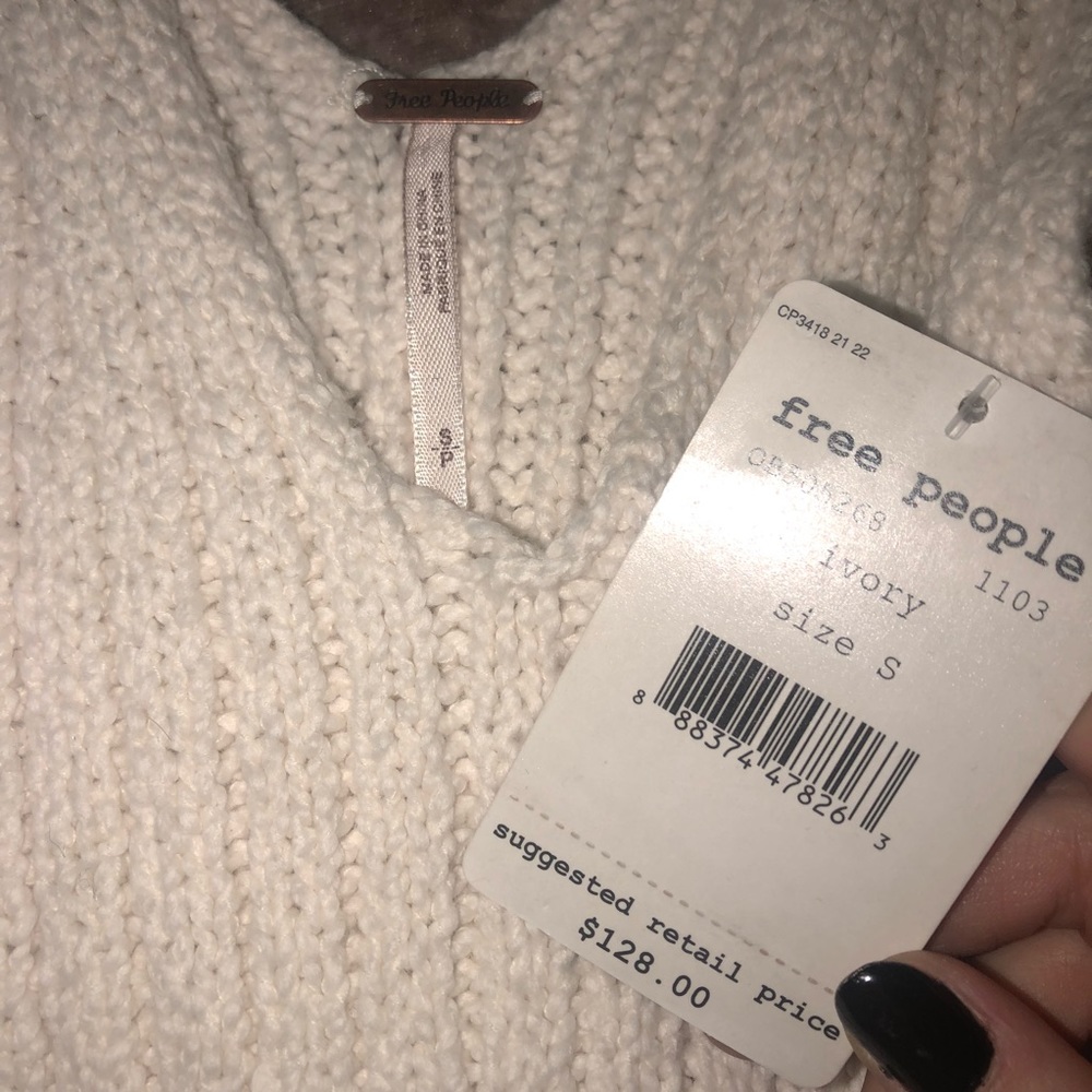 NEW Free People Emmy sweater dress - Picture 7 of 8